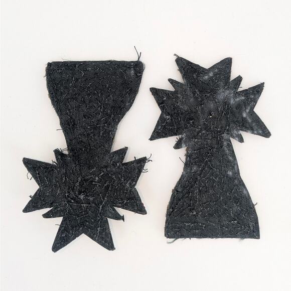 Marisa Christina Sequin Military Style Patches Shield Badge Emblem Appliques - Picture 8 of 15